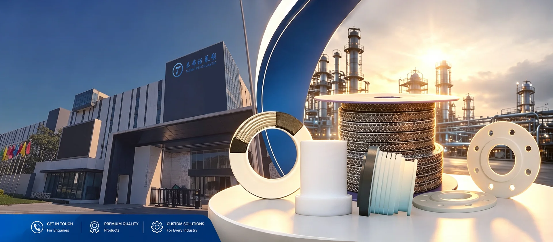 Propesyonal na PTFE Sealing Products Manufacturer Propesyonal na PTFE Sealing Products Manufacturer